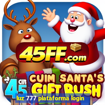 luz 777 plataforma login